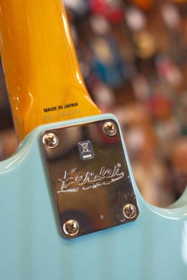 Fender 2012 Japan Kurt Cobain Mustang Left-Handed, Sonic Blue (Pre